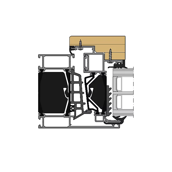 FRAME+ 90 WB-T – aluminium timber